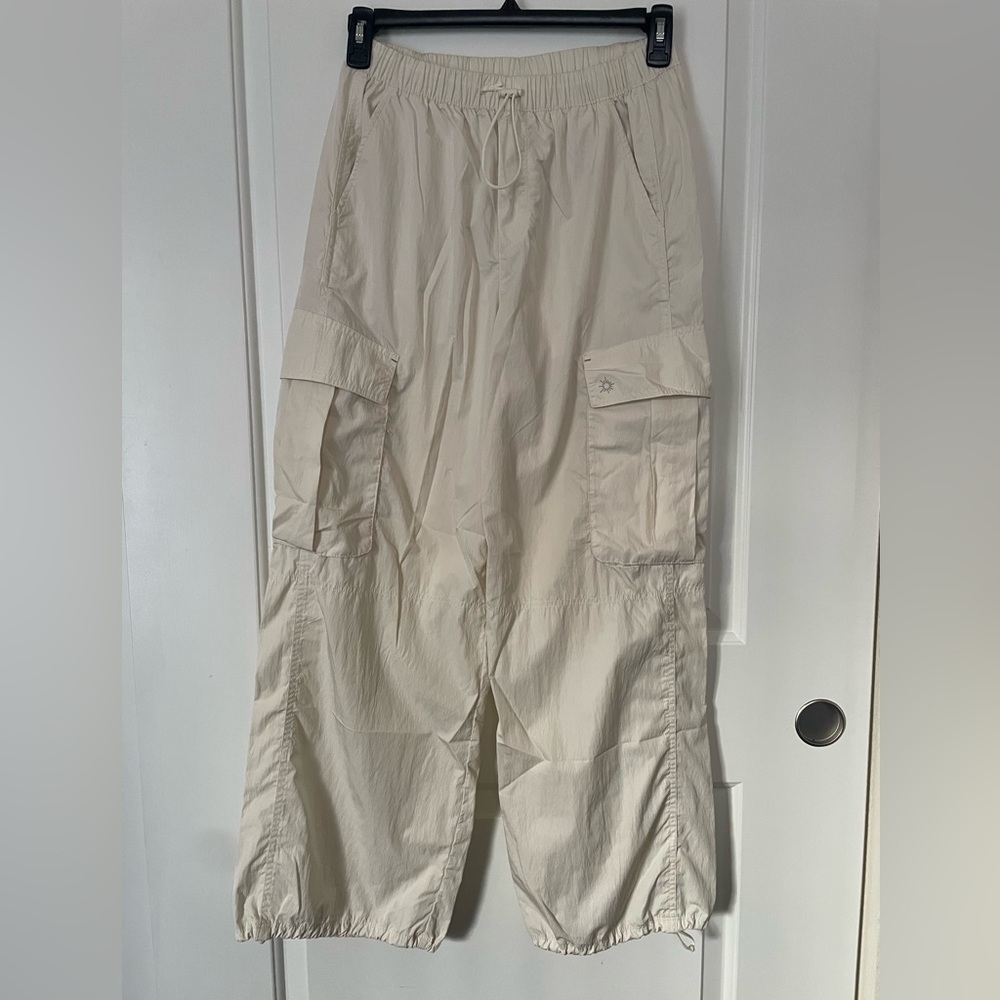 aerie high-waisted cargo pants